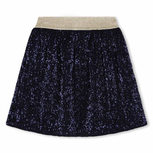 Billieblush Pleated Sequined Skirt 3Y - 8Y